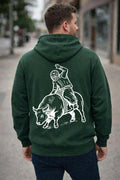 Hoodie Willy - Vert forêt