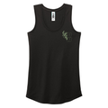 Camisole - Noire logo blanc vert pâle