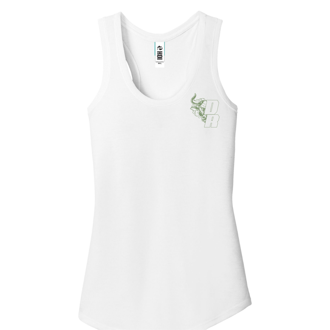 Camisole - Blanche logo vert