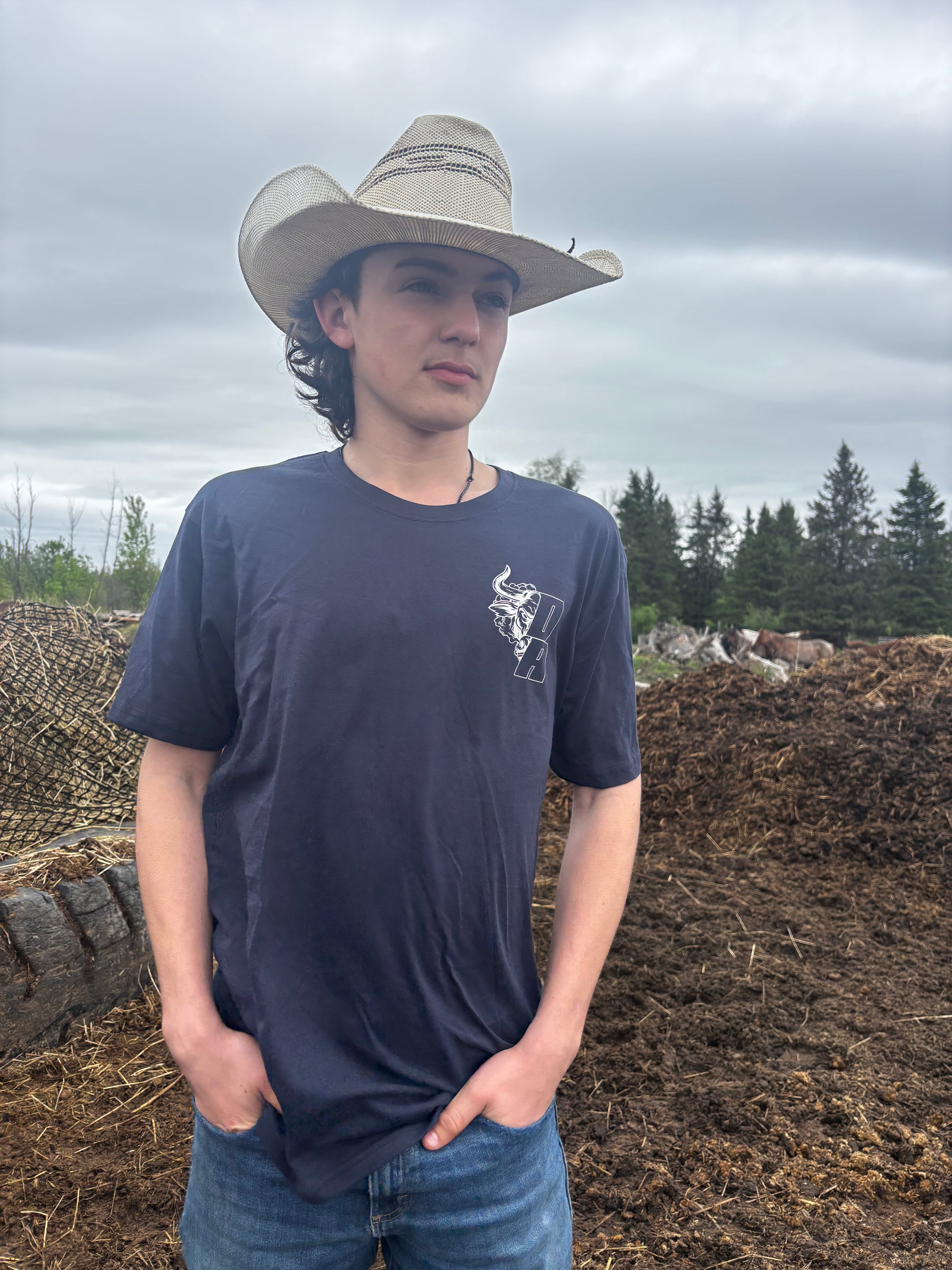 T-Shirt Zach - Marine